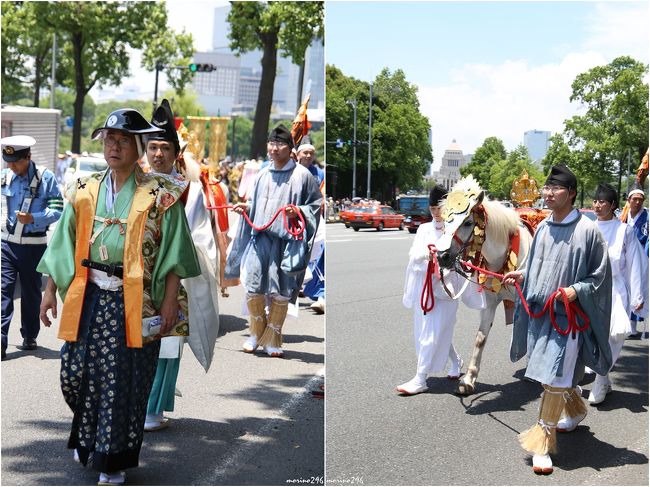 日枝神社の山王祭 神幸祭行列を見物に 赤坂 東京 の旅行記 ブログ By Morino296さん フォートラベル 日枝神社の山王祭 神幸祭行列を見物に 赤坂 東京 の旅行記 ブログ By Morino296さん フォートラベル