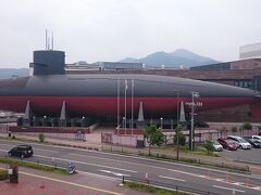 次は、てつのくじら館です。
実物の潜水艦あきしおです。