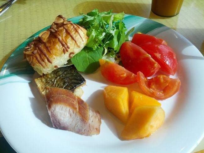 食べ物の種類は多いですが、スモークサーモンや生ハム、白カビタイプのチーズはありませんでした。<br />ヨーグルトはプレーンなものがありませんでした。<br />和食のコーナーもありました。<br />味噌汁とか漬物もあります。粥もありました。<br /><br />限られたスペースに和洋中を備えようとすると、それぞれが中途半端になるのでよくないと常々思います。<br /><br />例えば、ドイツ風のものしか置いていないドイツの田舎町のホテルの朝食がしばしば、都会のインターナショナルなホテルの朝食より充実していると感じるのです。