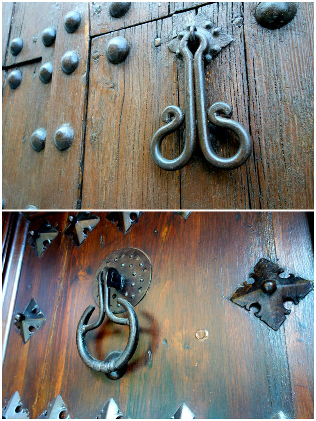 ドアノッカーも色んな種類があるんだね。