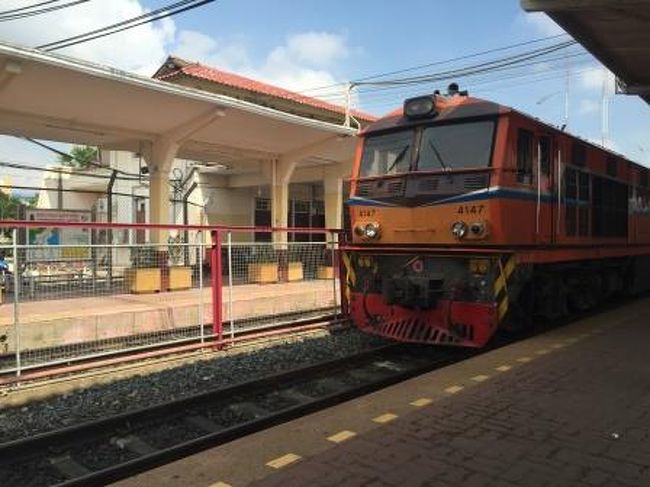 乗るべき列車が入ってきました。追う端のたびもこれが最後の移動です。