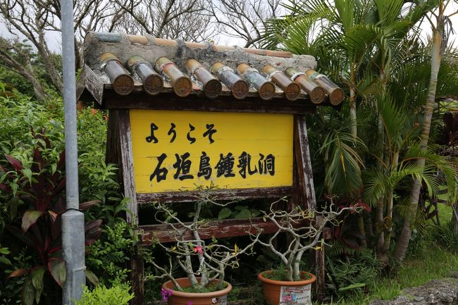 １日目は雨<br />鍾乳洞へ