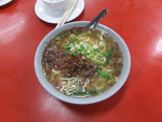 【醉高興鵝園のガチョウ料理と担仔麺 高雄 2016/06/12】<br /><br />担仔麺：40元で安くて美味い