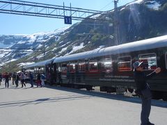 Myrdalミュールダールの駅に着きました。ベルゲン鉄道に乗り換えです。