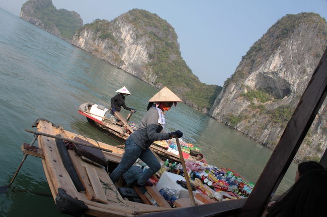 船上商売にも力が入っています