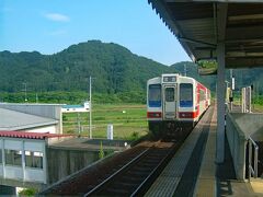 小本駅に到着です。