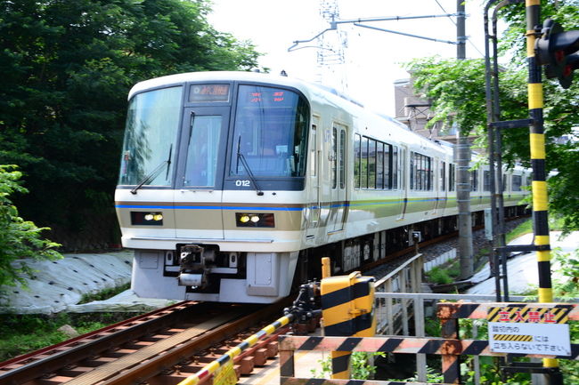 JR京都線　通過待ち