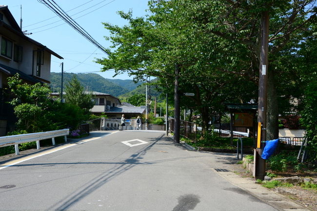 間もなく琵琶湖疏水を越えます