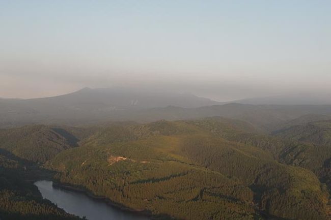 あーーー、ちょうど雲がかかってる。がっくし。