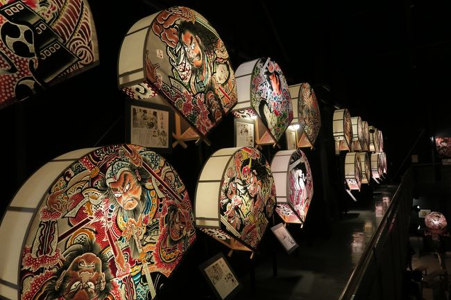 画家さんが描く数々のねぶたが展示されていました。<br />歴史も知れて大満足です。