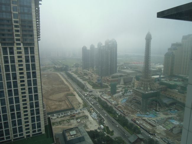 部屋からの眺め<br /><br />まだまだ開発途中らしい