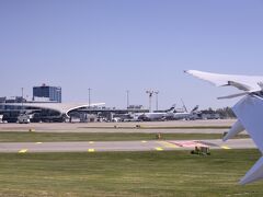 飛行機での移動