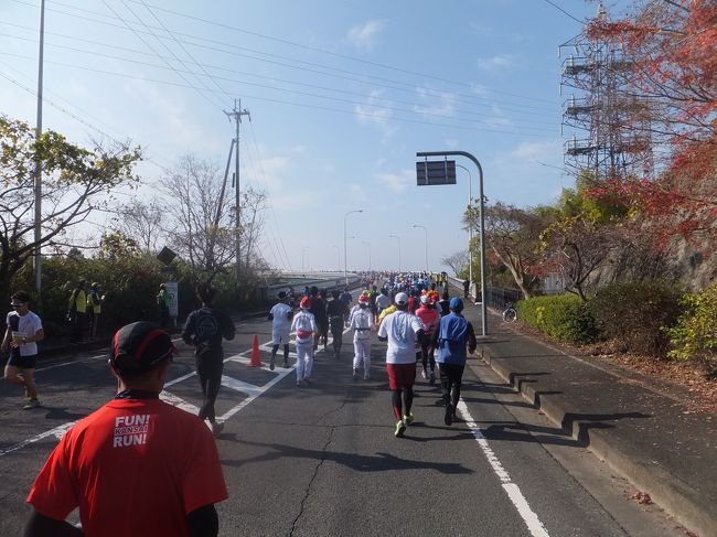 そしていよいよ名阪国道を越える橋にさしかかります。<br />