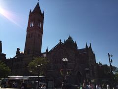 ボストンのトリニティ教会。中は入ってません。