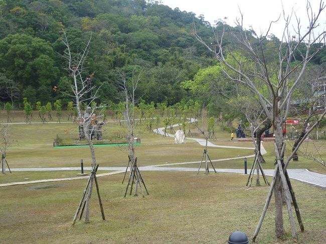 大渓慈湖雕塑紀念公園の風景
