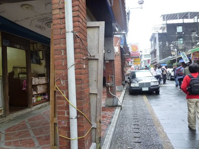 大渓老街の風景