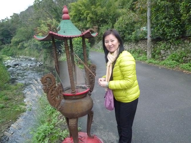 三峡の裏道を散策