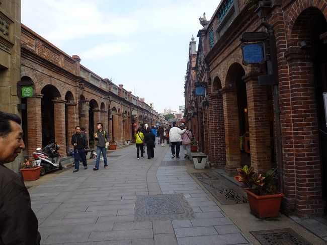 三峡老街の風景