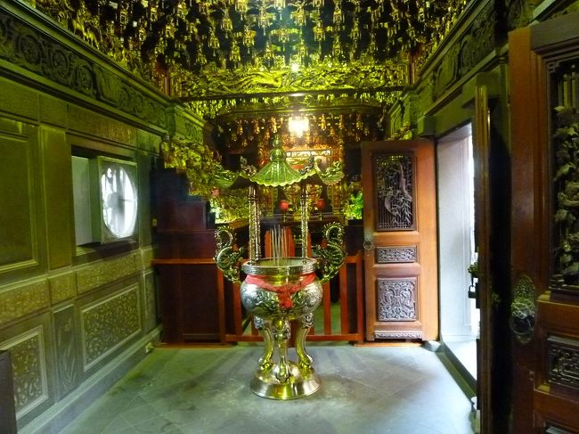 清水祖師廟の内部の風景