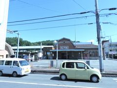 翌日の朝は上毛電鉄西桐生駅からスタートです。
昭和３年開業時からの駅舎。