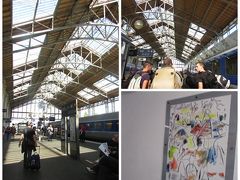 ポワティエ発14時56分の列車に乗って16時24分にラ・ロシェル着。

ラ・ロシェル駅、想像と違って大きくて立派。
