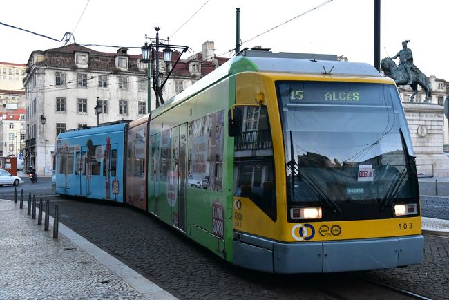 おはようございます。<br />もう、リスボン最後の日です。<br /><br />今日は、見所沢山のベレン地区を観光します。<br /><br />フィゲラ広場始発の１５番トラムで約３０分。<br /><br />７：４５頃出発しました。