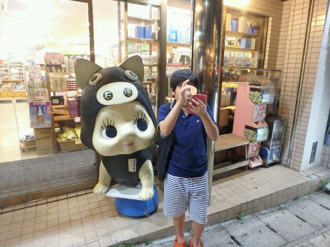 石垣キューピーちゃんが不安そうに見てるけど<br /><br />迷いながらも無事ホテルに帰りました。