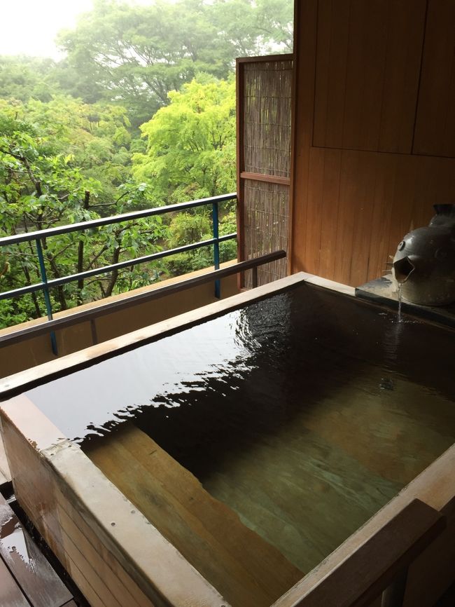 ここは全室露天風呂付き