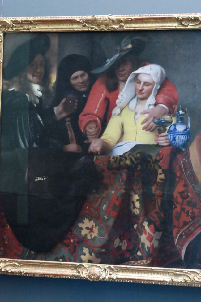 フェルメール「取り持ち女」<br /><br />フェルメールには清純派？なイメージがあったのでちょっと意外な絵でした。