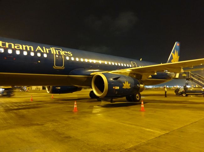 何事もなく、サイゴンに到着<br />でも、この便のＣＡさん怖かった