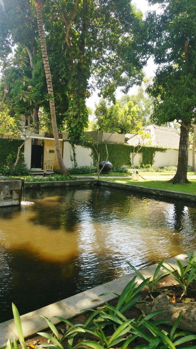 見えて来ました<br />あのドアが　今回ゆるゆるするお部屋。<br /><br />プール付きヴィラ。