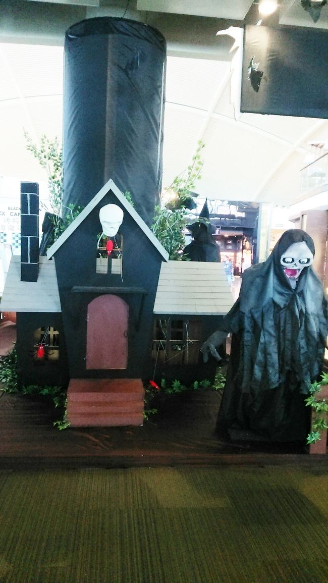 ダークな雰囲気の小屋も建っていまいた。<br />魔女なのかな？