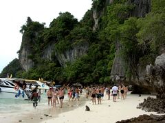 モンキービーチの様子。