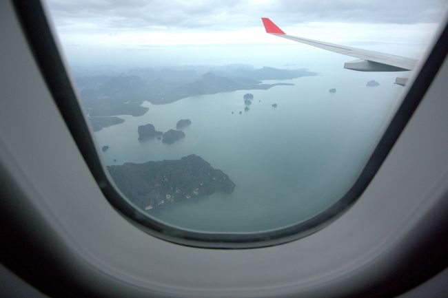 プーケット上空。