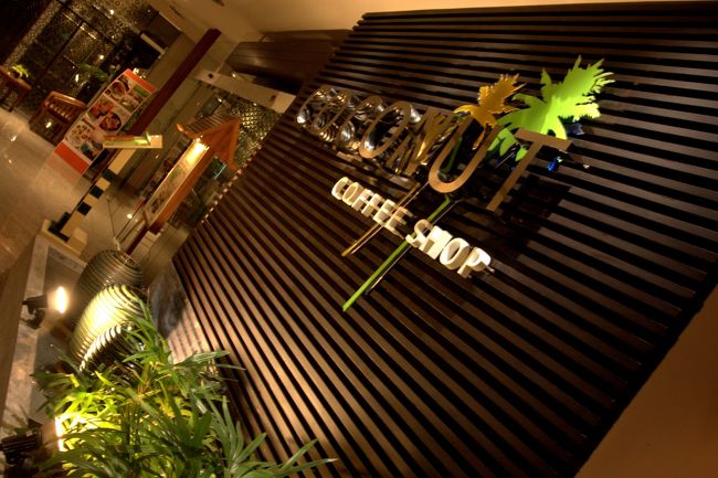 ホテルのレストラン。