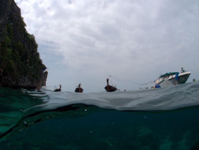 ここでもスノーケリングタイム。