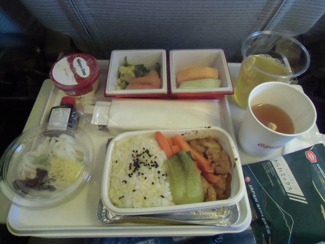 帰理の飛行機も満席<br /><br />