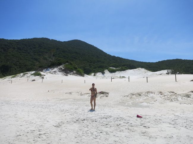 山側は砂丘です。