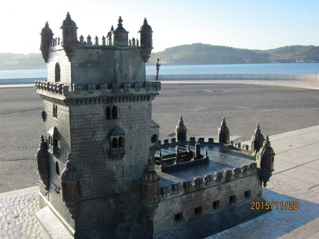 入口に、”ベレンの塔”の模型がありました。。