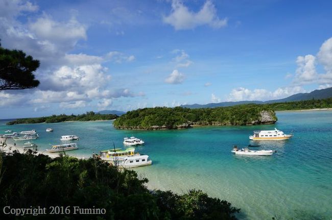 レンタカーを借りて 島一周！<br />おススメは川平湾(かびらわん)<br /><br />