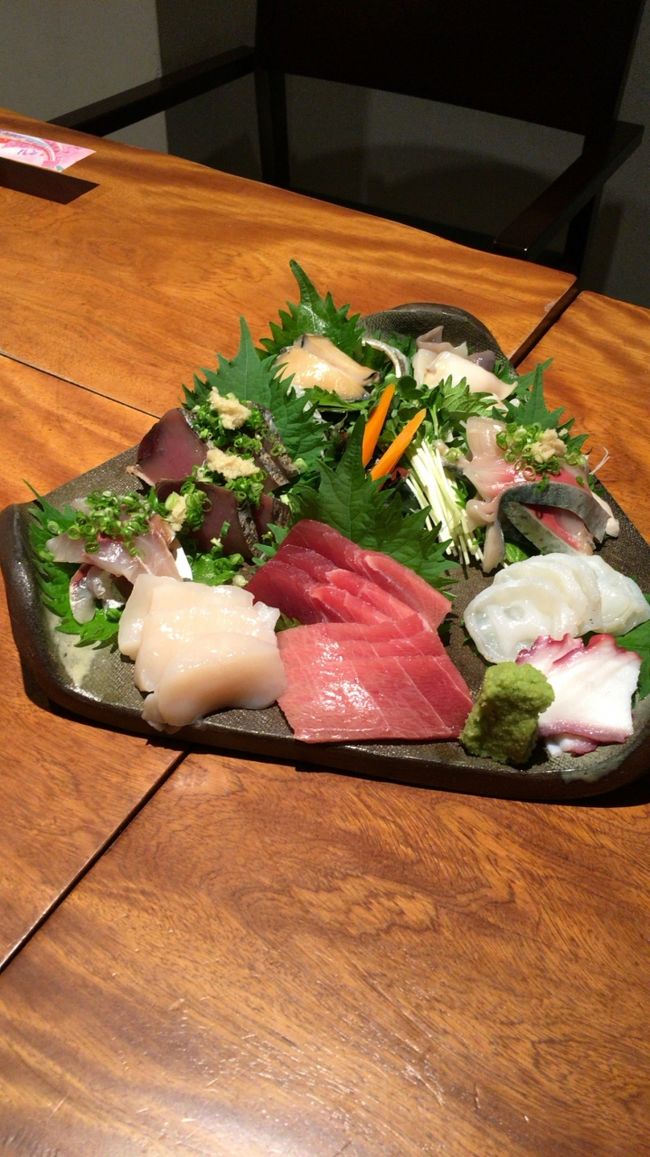 浜崎町の お寿司屋さん<br />お任せ刺身 