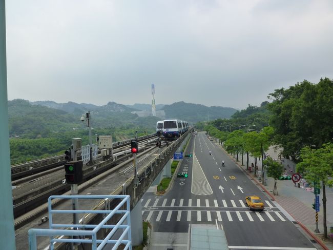 MRT車内から見る風景