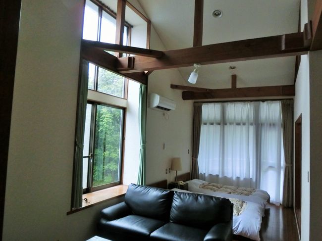 何度も来ているルネッサ赤沢ですが、このタイプのコテージは初めてです。