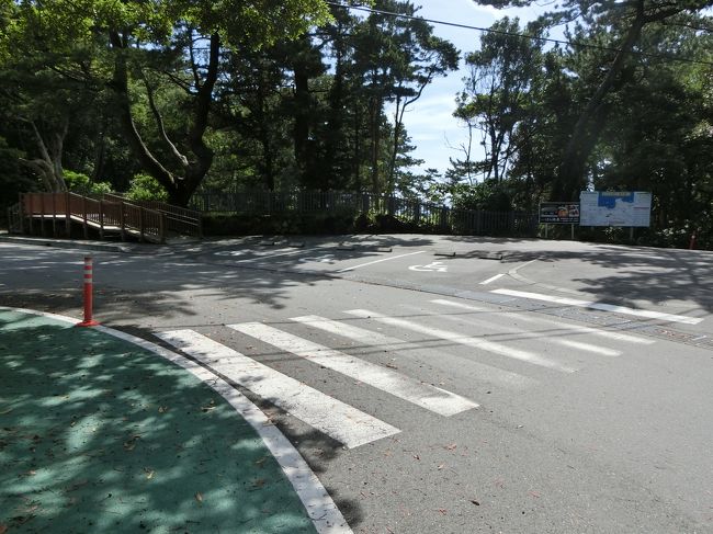 城ケ崎のつり橋へ