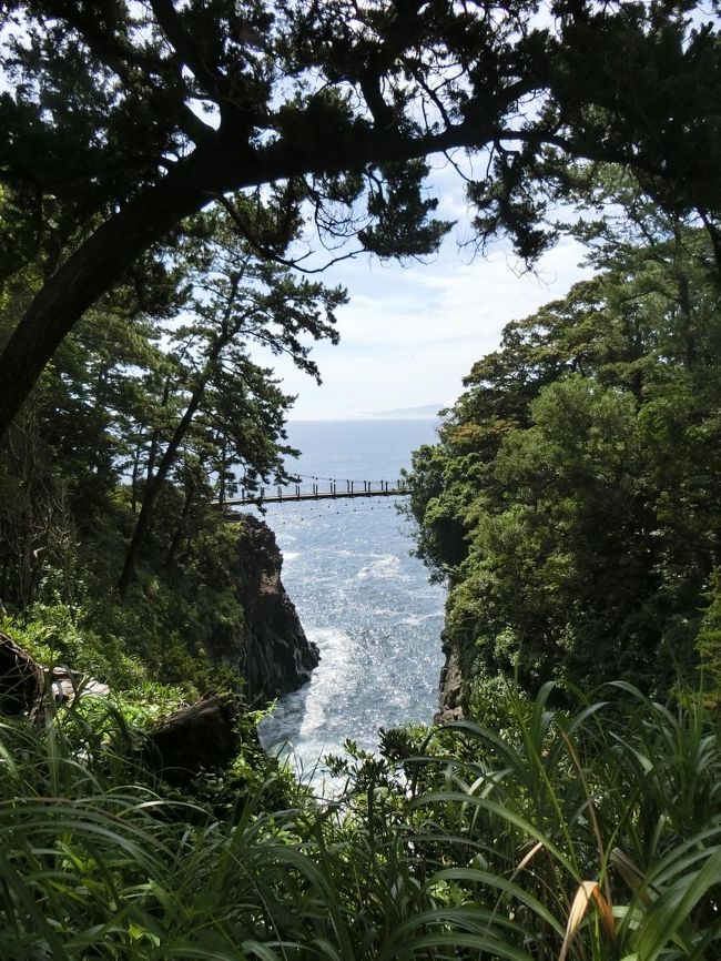あれが吊り橋。