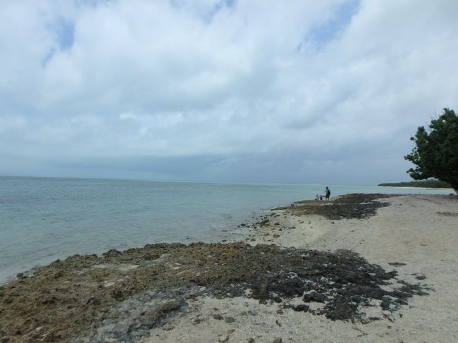 あっちの方にもっとキレイそうなビーチが見える、きっとコンドイビーチだ！<br /><br />行ってみよう
