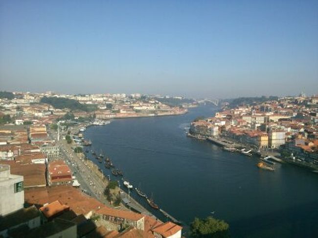 ドウロ川を隔ててポルト地区とガイア地区です。