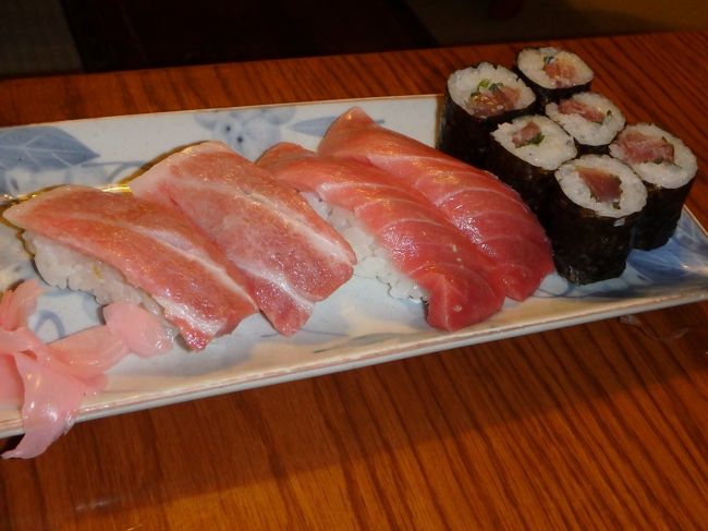 もちろんまぐろのお寿司も(^O^)