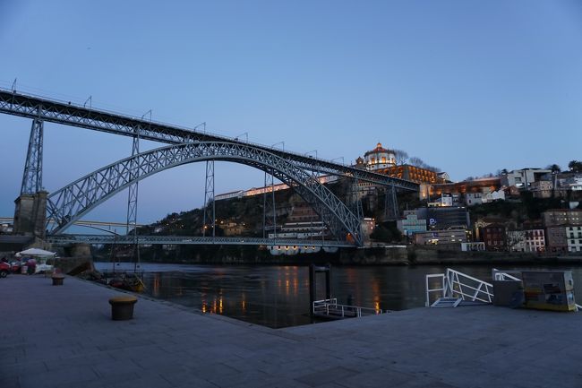 渡り終えての景色。