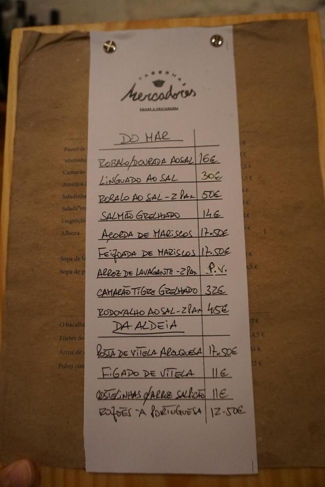 本日のスペシャルメニュー。